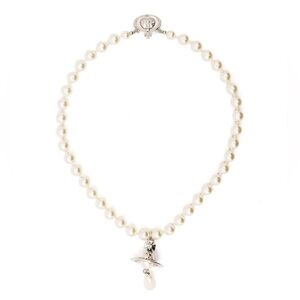 Vivienne Westwood Faux-pearl orb pendant choker